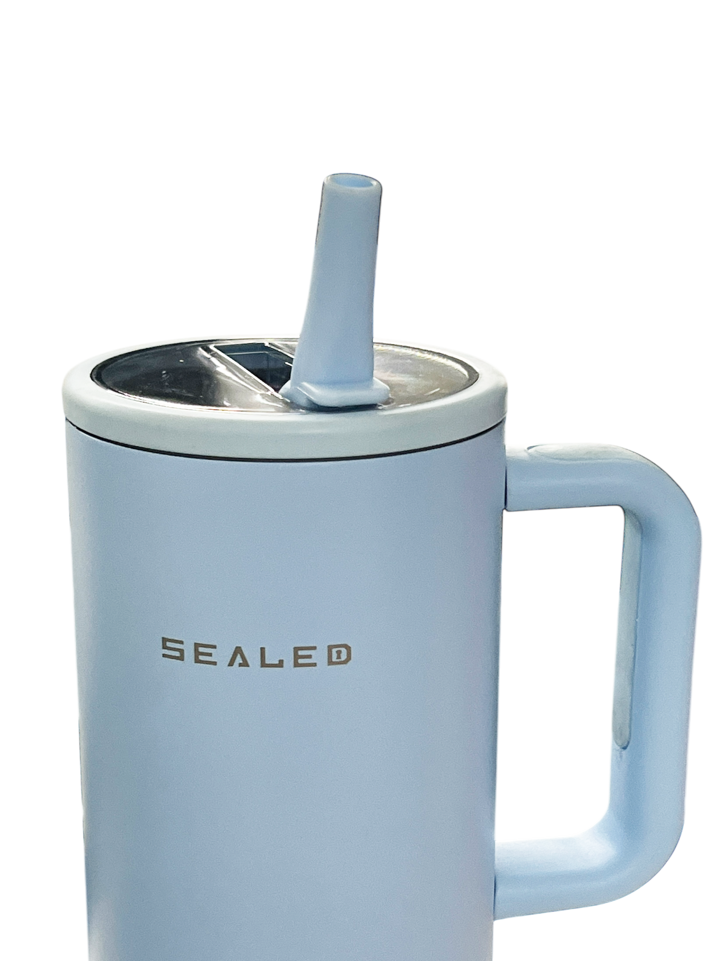 Sealed Tumbler -Flip Straw 1200 ML 40 OZ Blue كوب سيلد 1200 مل مع سترو ثابت أزرق