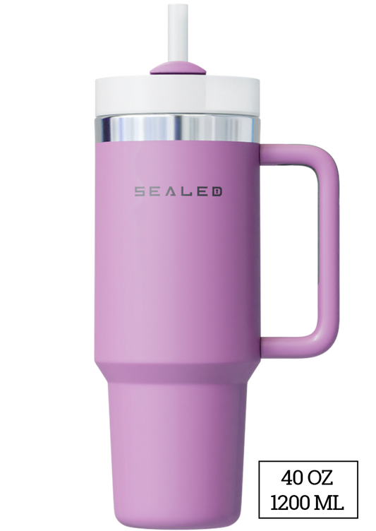 Sealed Tumbler 1200 ML 40 OZ Purple كوب سيلد 1200 مل نهدي