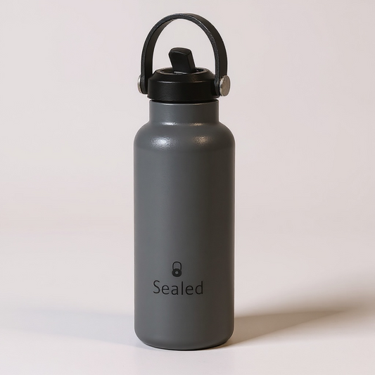Sealed Bottle 500 ML Grey  مطرة سيلد 500مل