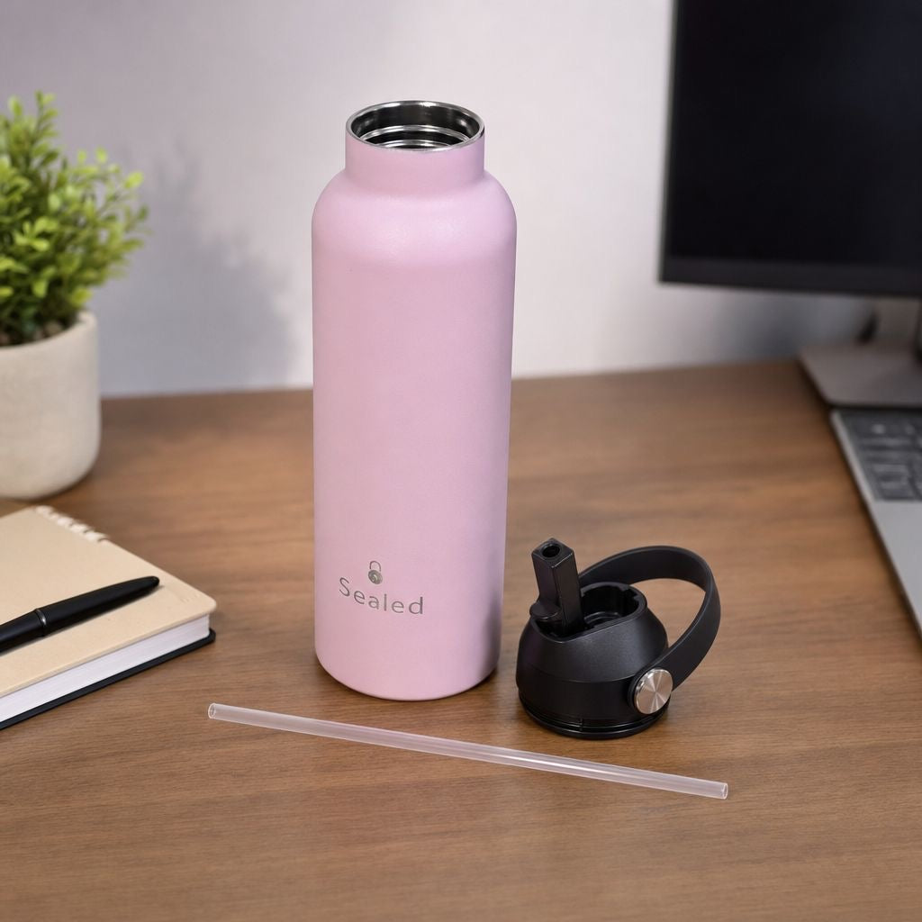 Sealed Bottle 500 ML Pink مطرة سيلد 500مل