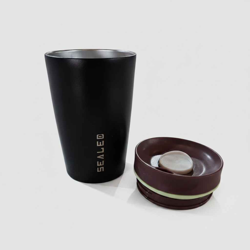 Sealed Click Coffee Cup 400 ML كوب سيلد كليك للسخن